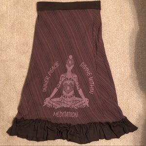 SOLD- 100% cotton skirt from Nepal